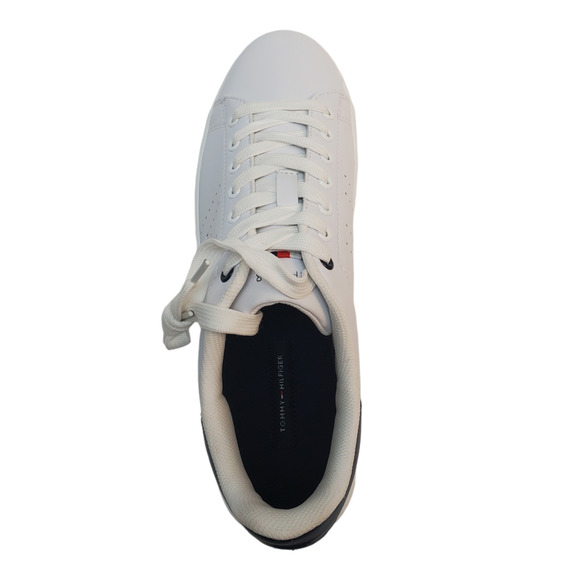 Tommy Hilfiger Men Casual Shoe Liston Cushioned Sneakers White 12M - Picture 4 of 6